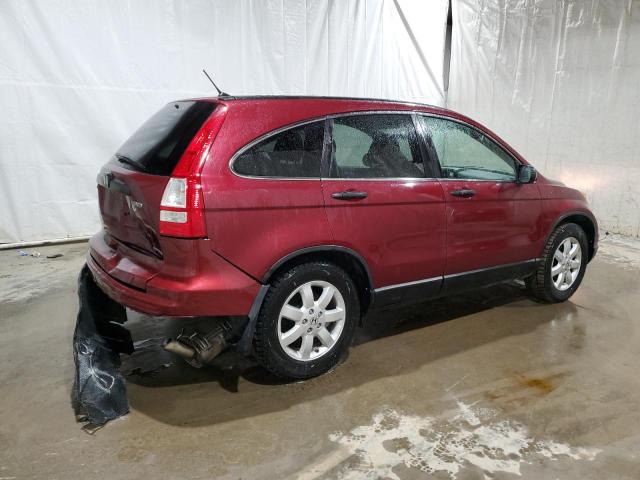 5J6RE4H48BL122978 - 2011 HONDA CR-V SE BURGUNDY photo 3