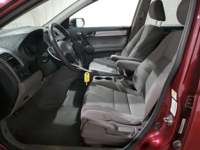 5J6RE4H48BL122978 - 2011 HONDA CR-V SE BURGUNDY photo 7