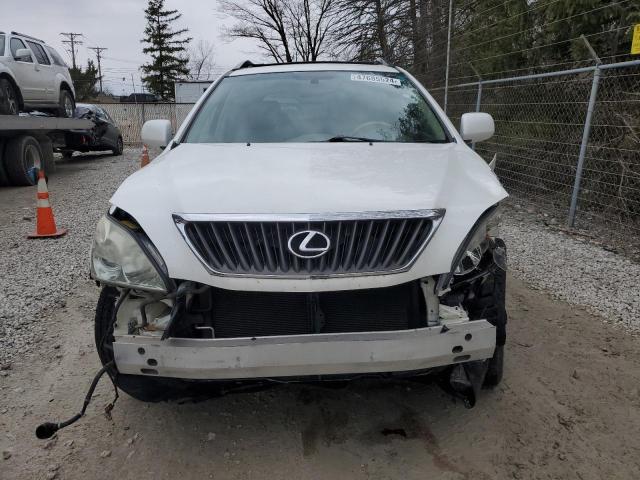 2T2GK31U78C040228 - 2008 LEXUS RX 350 WHITE photo 5