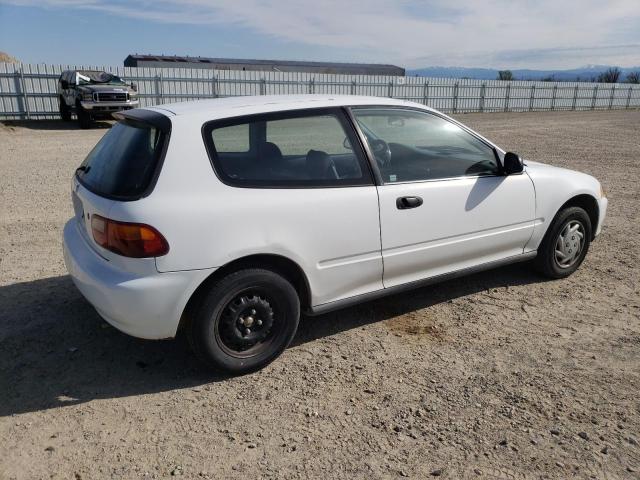 2HGEH2350RH524406 - 1994 HONDA CIVIC CX WHITE photo 3