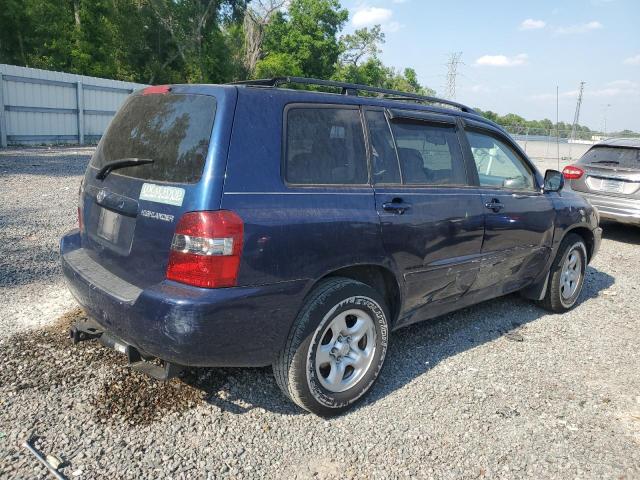 JTEDD21A350108074 - 2005 TOYOTA HIGHLANDER BLUE photo 3