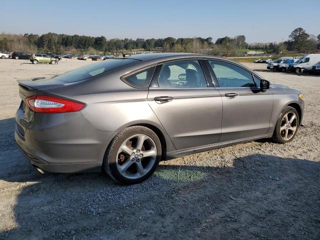 3FA6P0HR5DR258258 - 2013 FORD FUSION SE GRAY photo 3