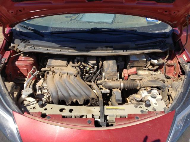 3N1CE2CPXHL378279 - 2017 NISSAN VERSA NOTE S RED photo 11