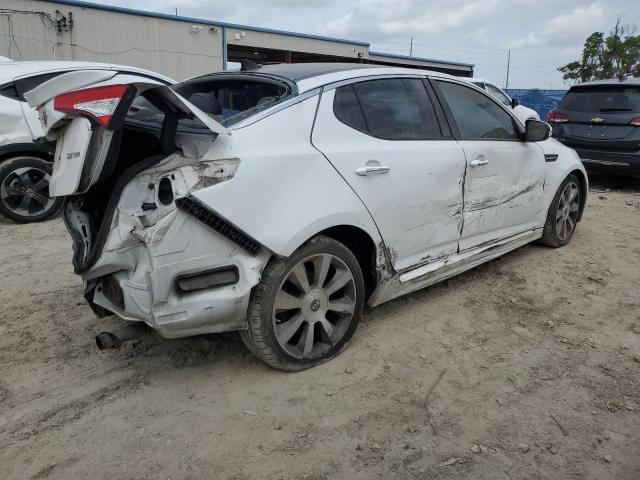 5XXGR4A69CG049375 - 2012 KIA OPTIMA SX WHITE photo 3