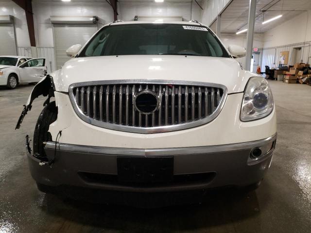 5GALVBED1AJ118206 - 2010 BUICK ENCLAVE CXL WHITE photo 5