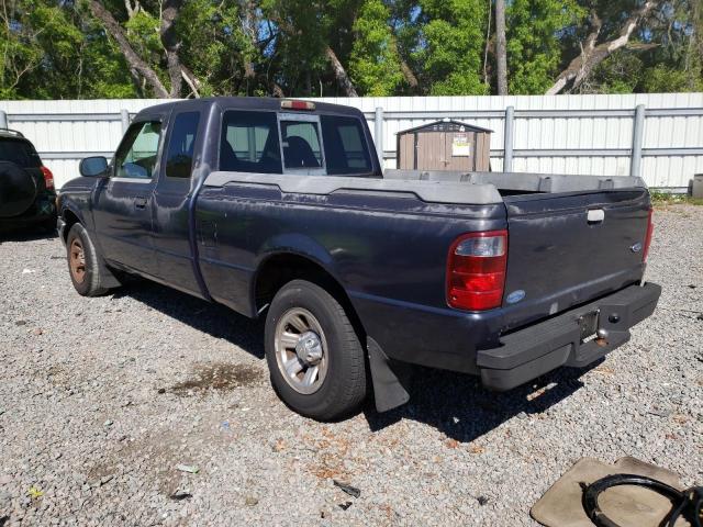 1FTYR14U12PA13765 - 2002 FORD RANGER SUPER CAB BLUE photo 2