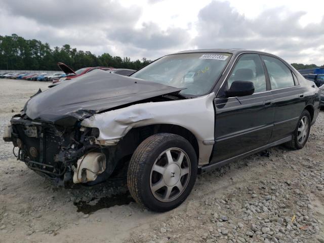 1HGCD5650SA015596 - 1995 HONDA ACCORD EX BLACK photo 1