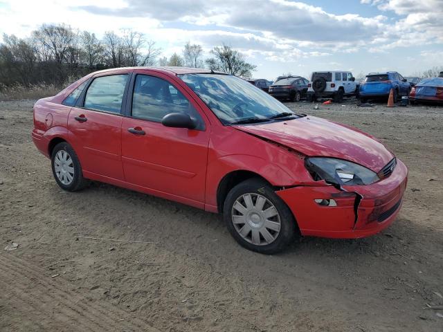 1FAFP34384W132850 - 2004 FORD FOCUS SE COMFORT RED photo 4