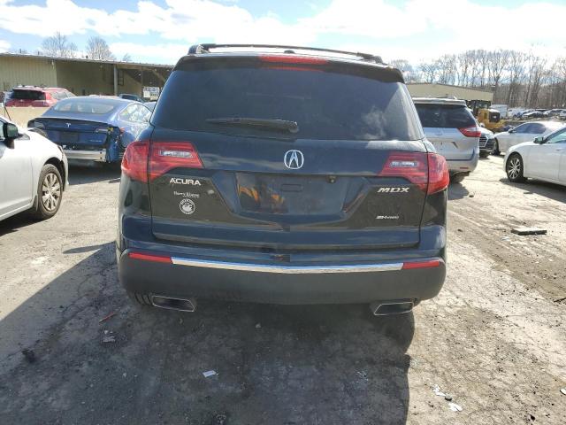 2HNYD2H33CH517997 - 2012 ACURA MDX TECHNOLOGY BLACK photo 6