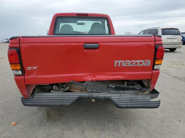 4F4YR12C21TM04916 - 2001 MAZDA B2500 RED photo 6