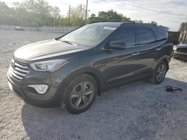 KM8SM4HF6EU080560 - 2014 HYUNDAI SANTA FE GLS GRAY photo 1