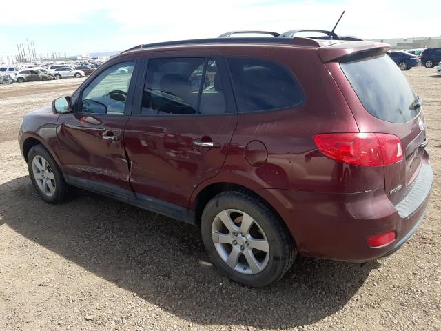 5NMSH13E79H246149 - 2009 HYUNDAI SANTA FE SE MAROON photo 2