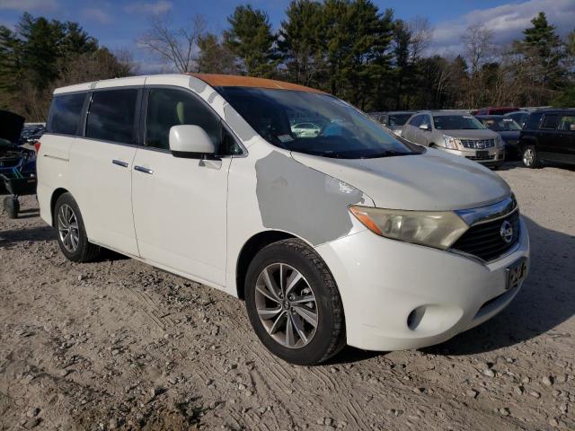 JN8AE2KP5C9045774 - 2012 NISSAN QUEST S WHITE photo 4