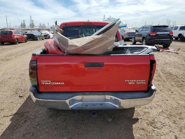 5TEJU62NX5Z041540 - 2005 TOYOTA TACOMA DOUBLE CAB PRERUNNER RED photo 6