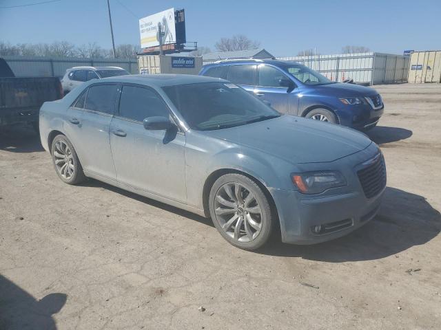 2C3CCABG3EH308582 - 2014 CHRYSLER 300 S BLUE photo 4