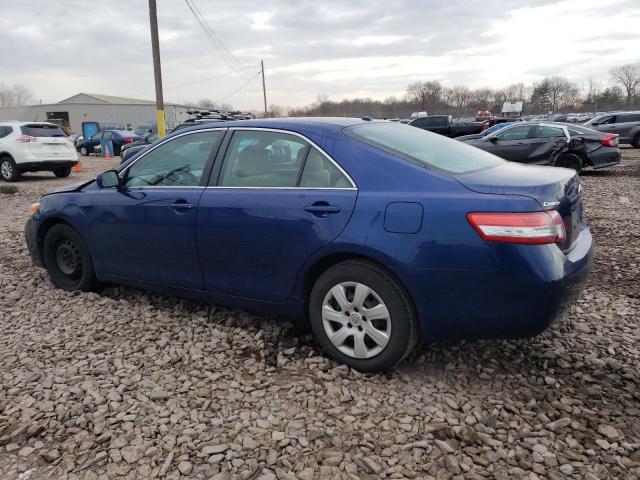 4T1BF3EK3BU685914 - 2011 TOYOTA CAMRY BASE BLUE photo 2