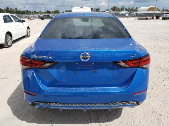 3N1AB8CV7PY308919 - 2023 NISSAN SENTRA SV BLUE photo 6