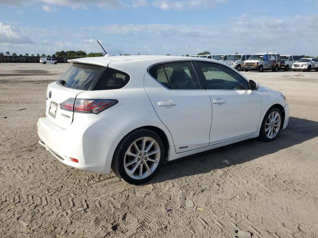 JTHKD5BH1D2150897 - 2013 LEXUS CT 200 WHITE photo 3