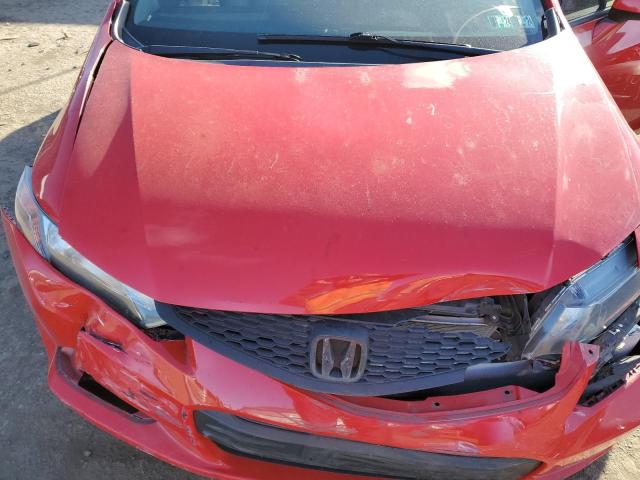 2HGFG3B03CH525902 - 2012 HONDA CIVIC EXL წითელი ფოტო 11