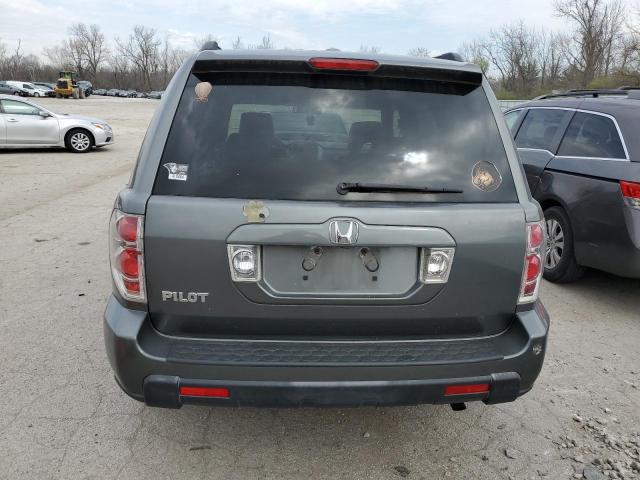 5FNYF286X7B015221 - 2007 HONDA PILOT EXL GRAY photo 6