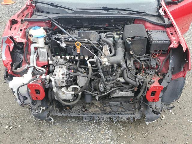 WVWDB7AJ9CW289019 - 2012 VOLKSWAGEN GOLF RED photo 12