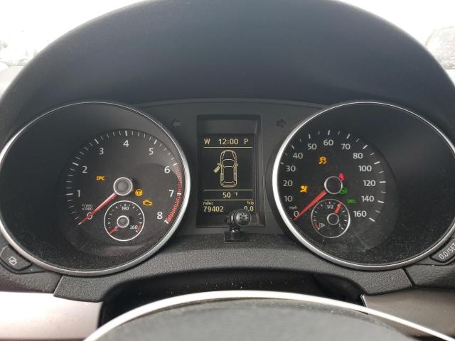 WVWDB7AJ9CW289019 - 2012 VOLKSWAGEN GOLF RED photo 9