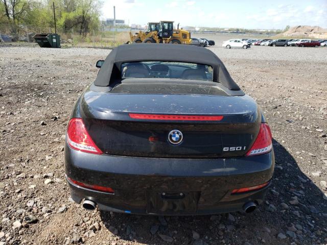 WBAEB53578CX61300 - 2008 BMW 650 I BLACK photo 6