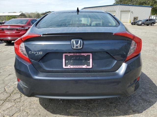 JHMFC1F38JX003406 - 2018 HONDA CIVIC EX BLUE photo 6