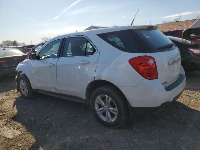 2GNALBEC4B1276383 - 2011 CHEVROLET EQUINOX LS WHITE photo 2