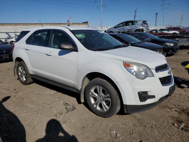 2GNALBEC4B1276383 - 2011 CHEVROLET EQUINOX LS WHITE photo 4