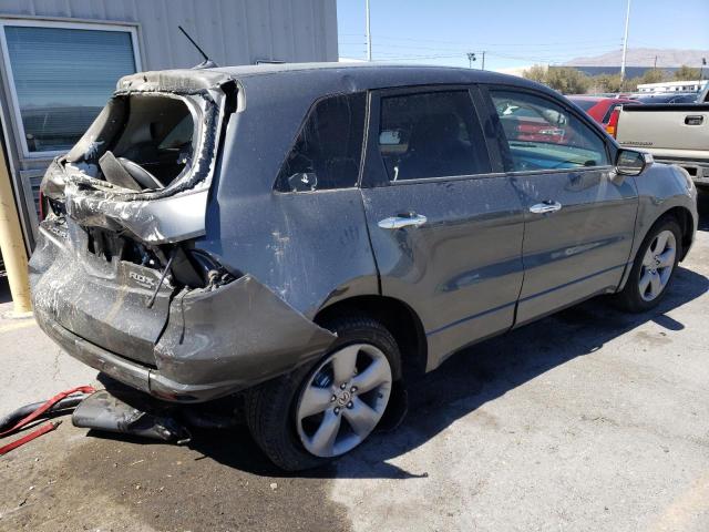 5J8TB18548A003181 - 2008 ACURA RDX TECHNOLOGY GRAY photo 3