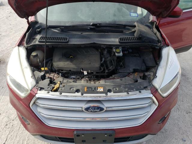 1FMCU9GD2JUA77621 - 2018 FORD ESCAPE SE RED photo 11