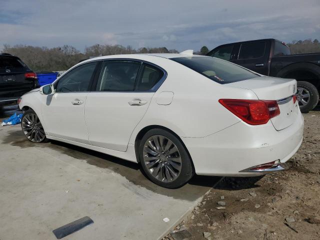 JH4KC1F97GC001245 - 2016 ACURA RLX ADVANCE WHITE photo 2