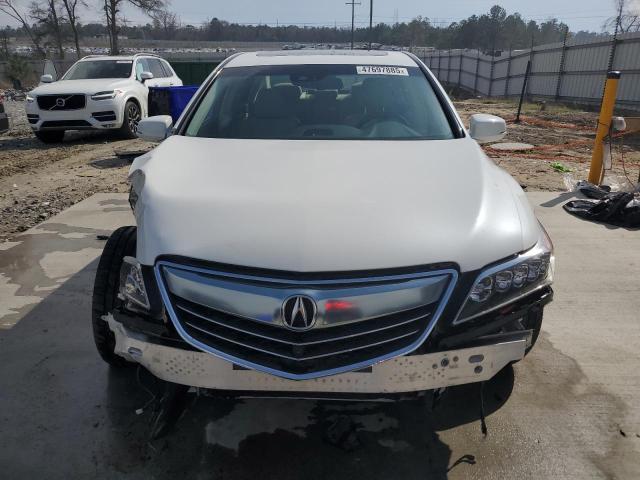 JH4KC1F97GC001245 - 2016 ACURA RLX ADVANCE WHITE photo 5