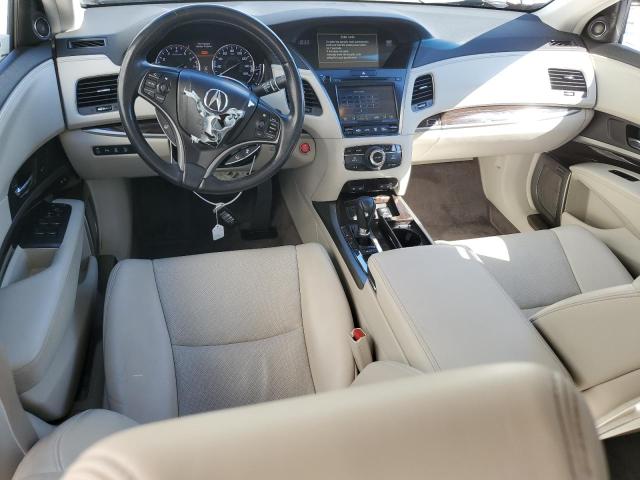 JH4KC1F97GC001245 - 2016 ACURA RLX ADVANCE WHITE photo 8