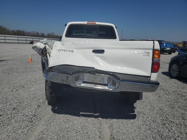 5TEWM72N62Z044796 - 2002 TOYOTA TACOMA XTRACAB WHITE photo 6