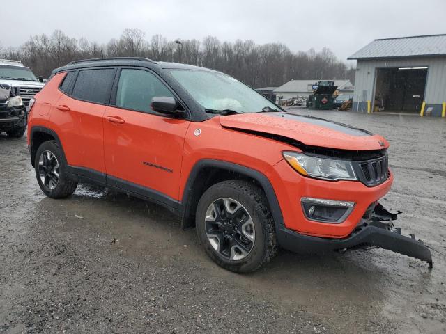 3C4NJDDBXHT641208 - 2017 JEEP COMPASS TRAILHAWK ORANGE photo 4