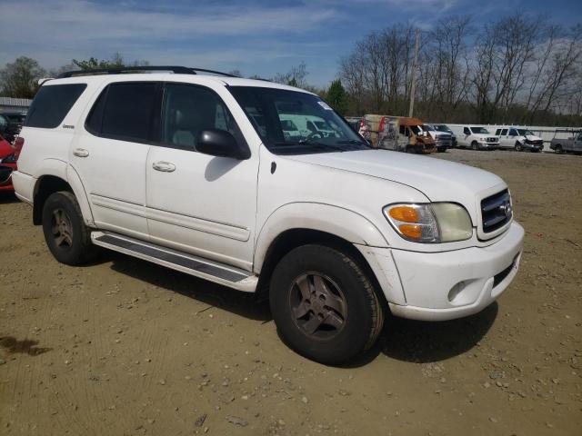 5TDBT48A92S062405 - 2002 TOYOTA SEQUOIA LIMITED WHITE photo 4