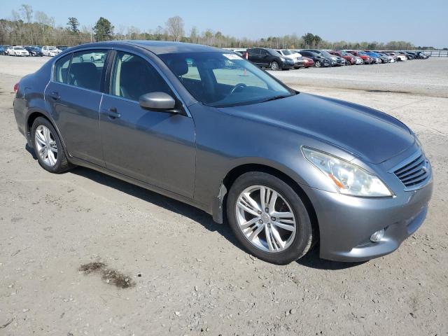 JN1CV6AP1CM936741 - 2012 INFINITI G37 BASE GRAY photo 4