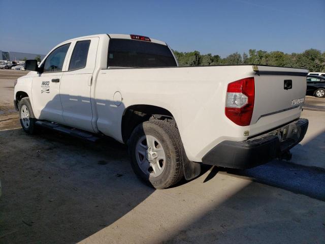5TFRM5F12KX142157 - 2019 TOYOTA TUNDRA DOUBLE CAB SR/SR5 WHITE photo 2
