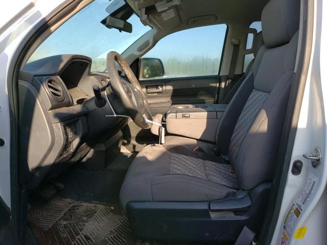 5TFRM5F12KX142157 - 2019 TOYOTA TUNDRA DOUBLE CAB SR/SR5 WHITE photo 7