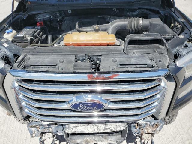 1FTEW1EPXGFB23487 - 2016 FORD F150 SUPERCREW GRAY photo 11