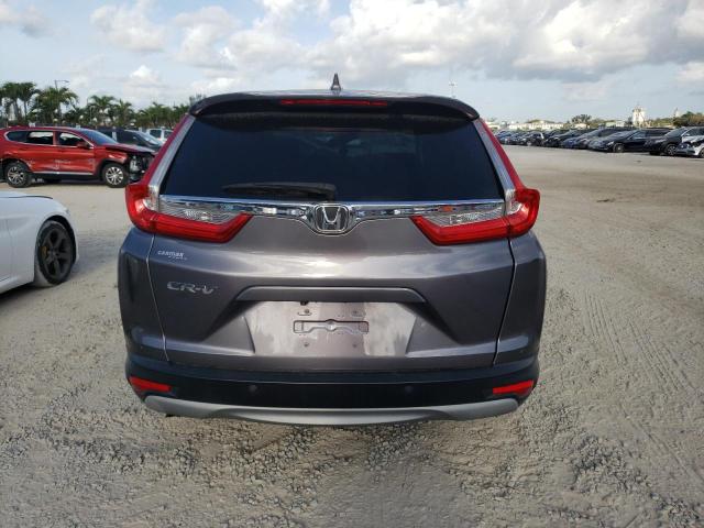 7FARW1H85JE020788 - 2018 HONDA CRV EXL GRAY photo 6