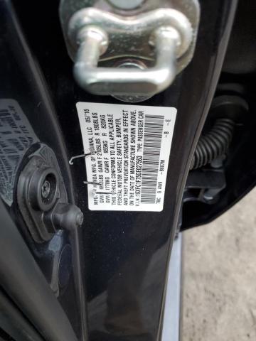 19XFC1F75GE027563 - 2016 HONDA CIVIC EXL ნაცრისფერი ფოტო 12