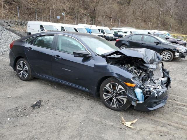 19XFC1F75GE027563 - 2016 HONDA CIVIC EXL ნაცრისფერი ფოტო 4