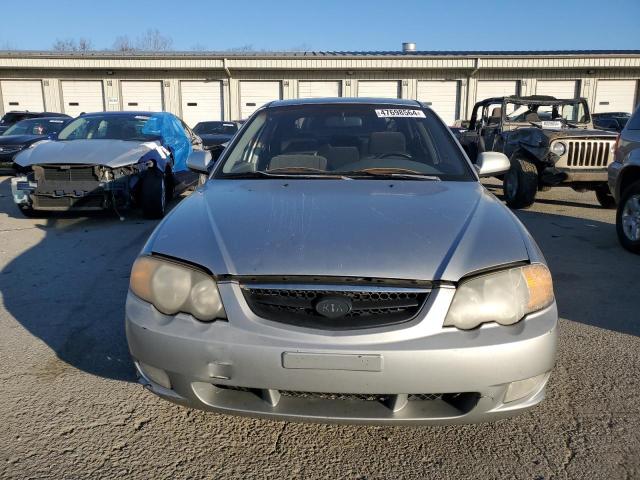 KNAFB161045142283 - 2004 KIA SPECTRA GS SILVER photo 5