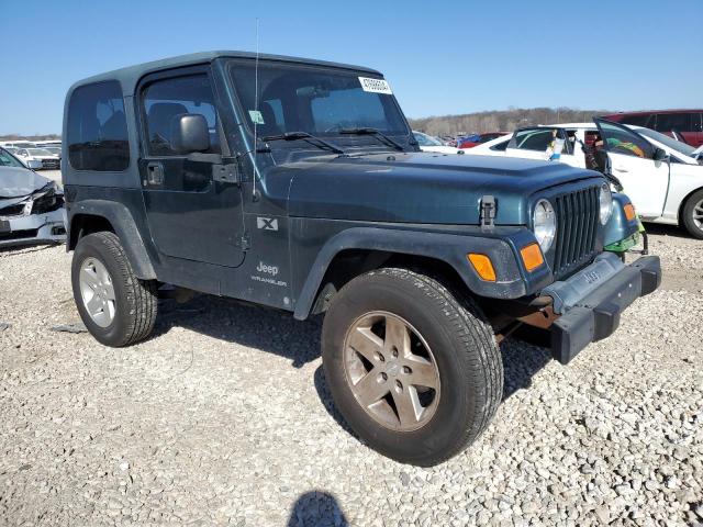 1J4FA39S56P734558 - 2006 JEEP WRANGLER X GREEN photo 4