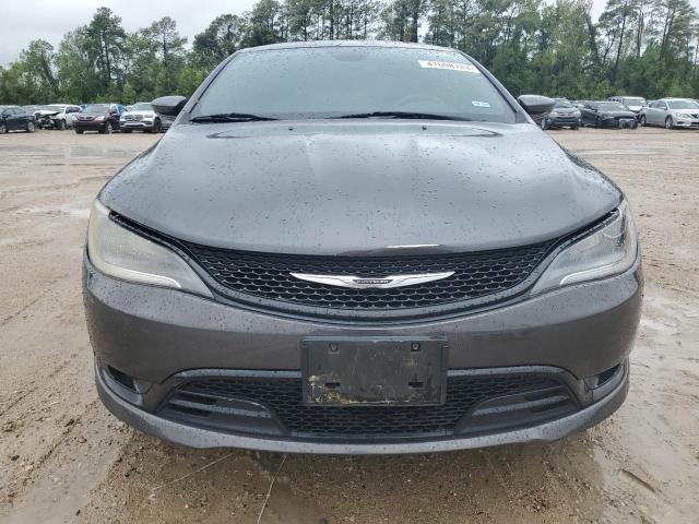 1C3CCCBB8FN537185 - 2015 CHRYSLER 200 S CHARCOAL photo 5