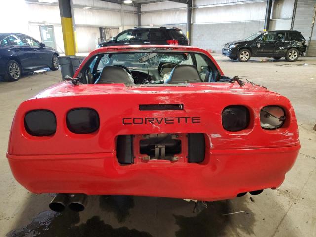 1G1YY22P5R5101450 - 1994 CHEVROLET CORVETTE RED photo 6