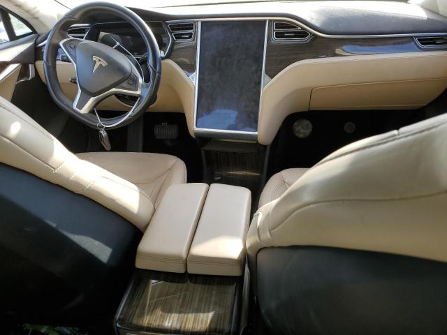 5YJSA1E15FF113885 - 2015 TESLA MODEL S BLUE photo 8